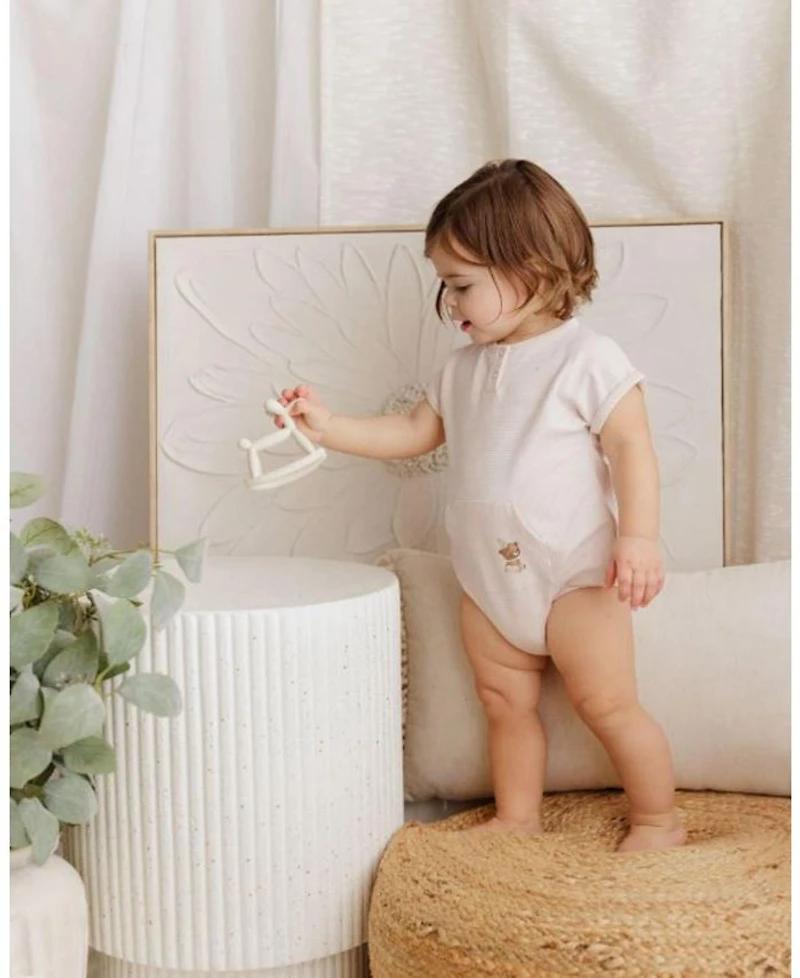 Unisex Baby French Terry Romper - Bear Collection