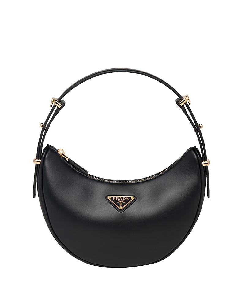 Prada Arque Small Leather Shoulder Bag