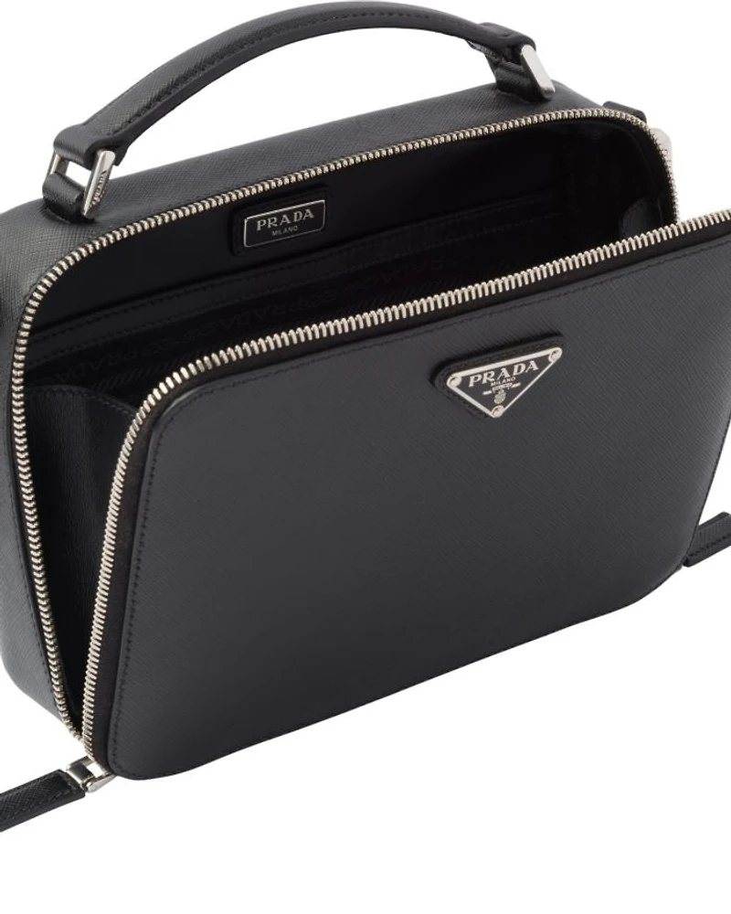 Medium  Brique Saffiano Leather Bag