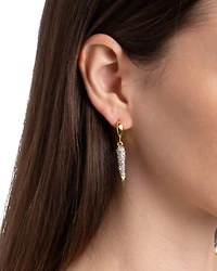 Solanales Crystal Spear Earrings