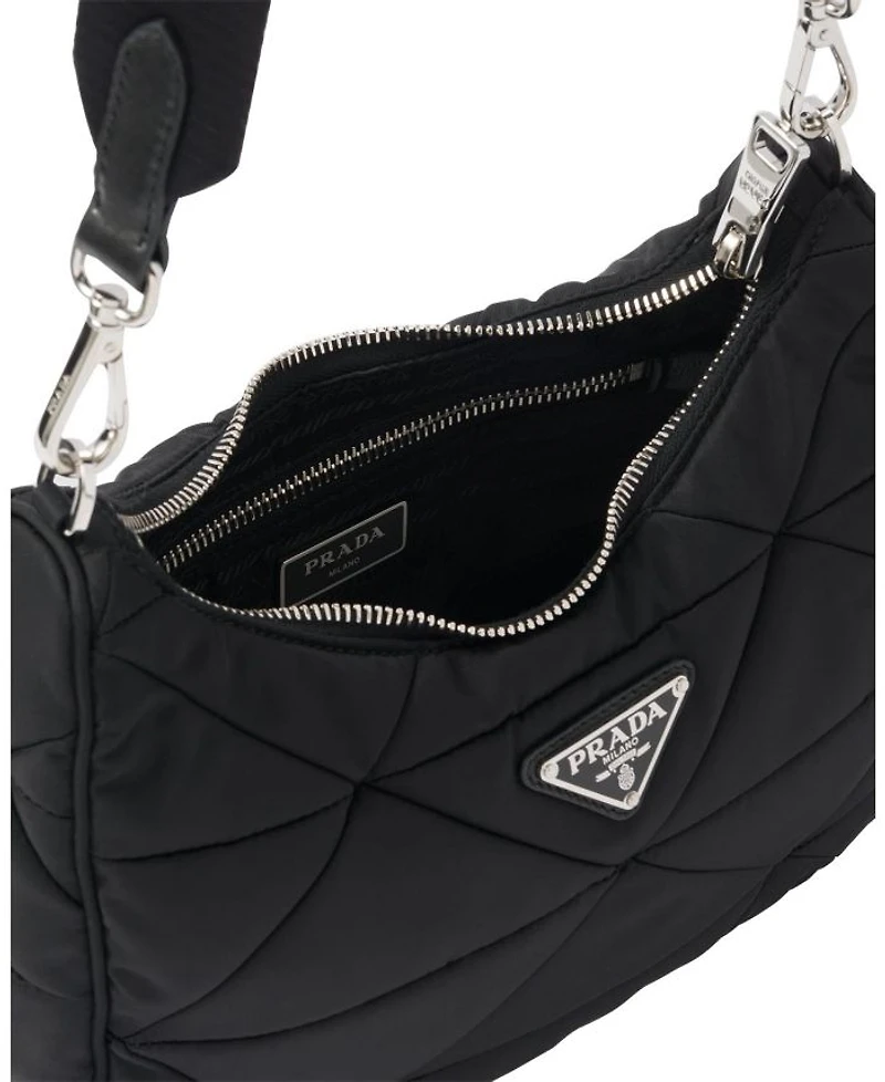 Padded Re-Nylon Shoulder Bag