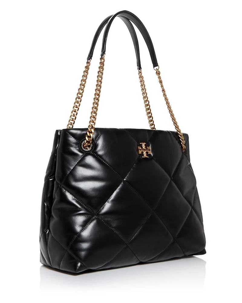 Kira Diamond Quilt Leather Tote