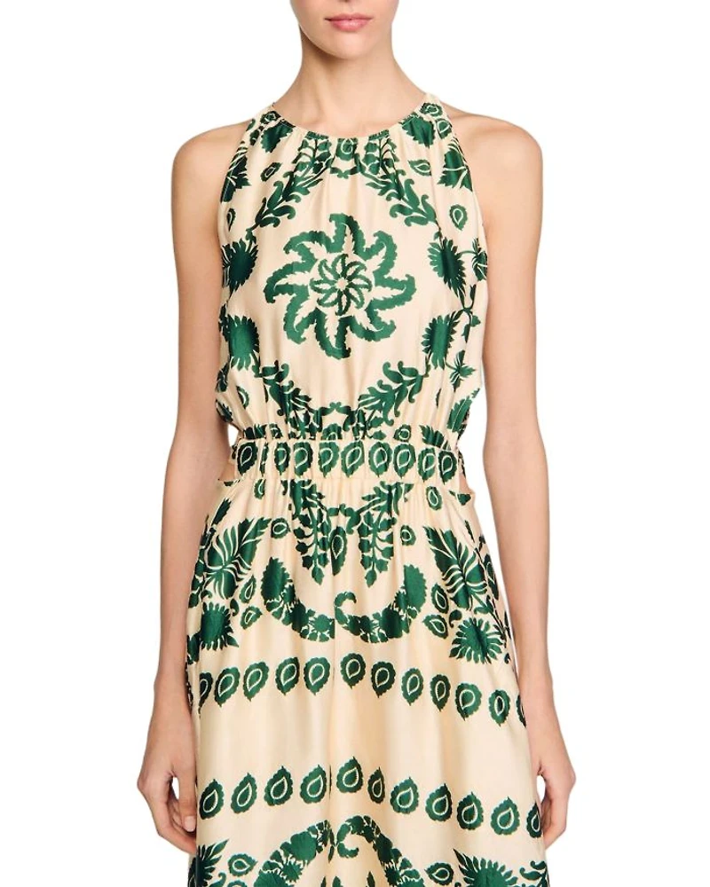 Cutout Maxi Dress