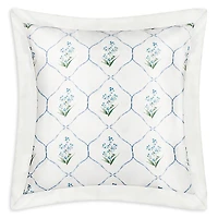 Gingerlily Forget Me Not Silk Euro Sham