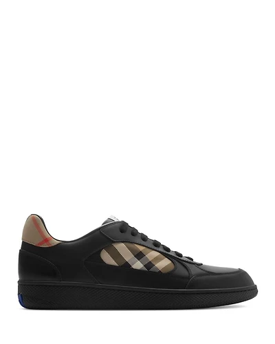 Men's Terrace Check Low Top Sneakers