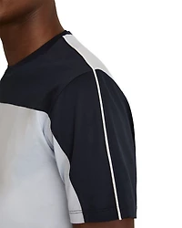 Mercerized Color Blocked Tee