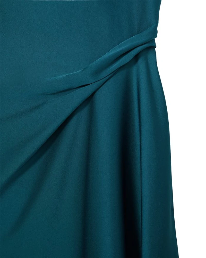 Zoe Draped Slip Dress