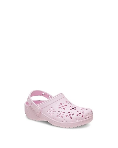 Crocs Unisex Classic Floral Cut Out Clogs - Toddler, Little Kid, Big Kid