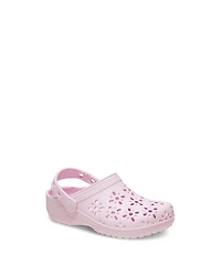 Crocs Unisex Classic Floral Cut Out Clogs - Toddler, Little Kid, Big Kid