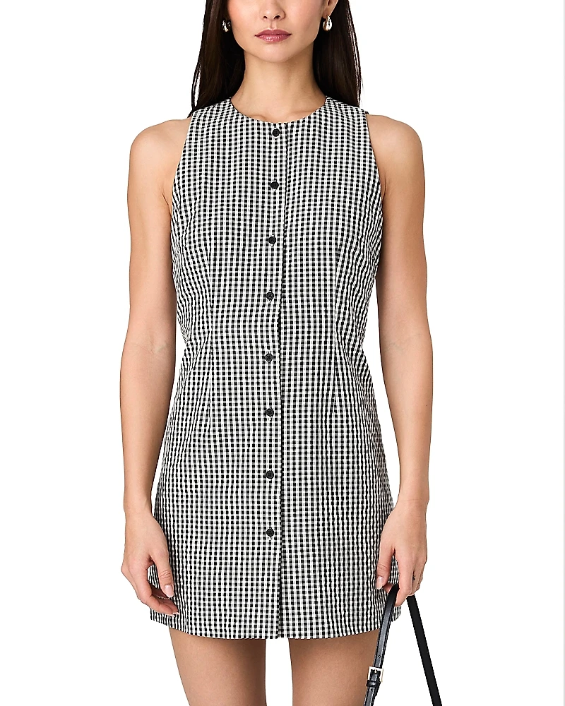 French Connection Gingham Mini Dress