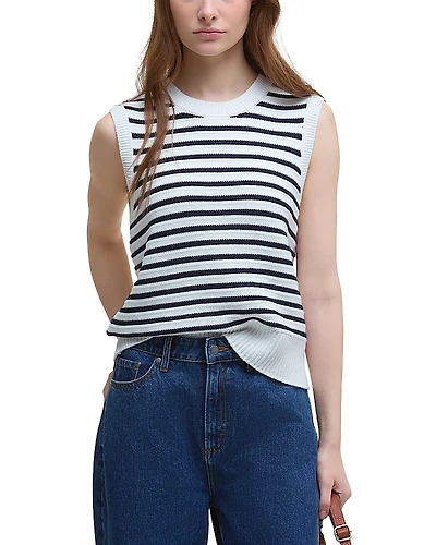Barbour Emberly Sleeveless Knit Tank Top