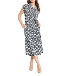 Nic + Zoe Basketweave Sonni Shirt Dress