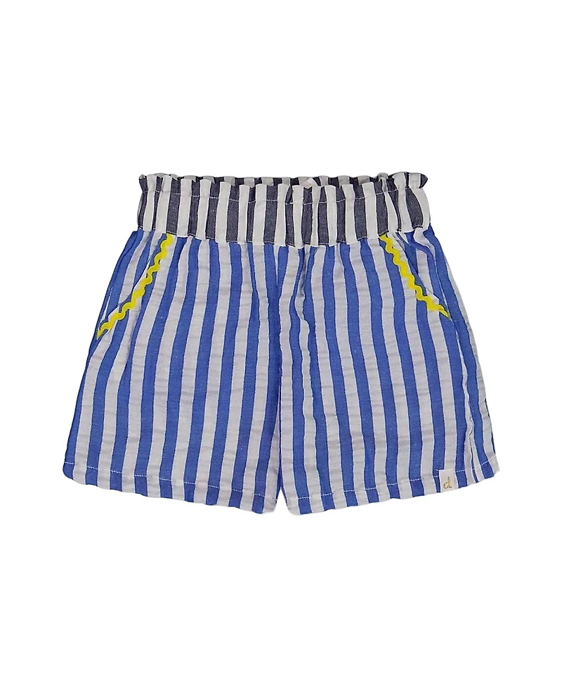 Deux par Girls' Seersucker Short