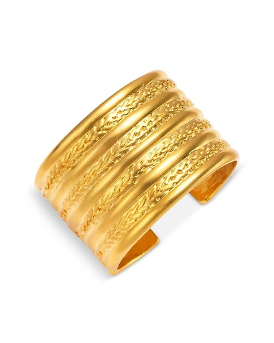 Jackie Onassis Braided Cuff Bracelet