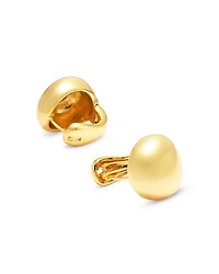 Gold Domed Earrings
