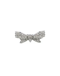 Pavé Eagle Head Bow Statement Ring