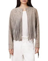 Allsaints Asta Suede Jacket