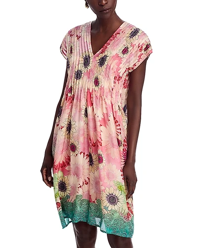 Johnny Was Rosa Pleated Dress