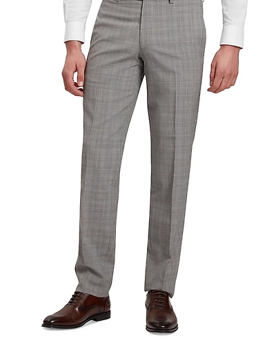 Ted Baker Classic Wool Blend Check Slim Fit Suit Pants