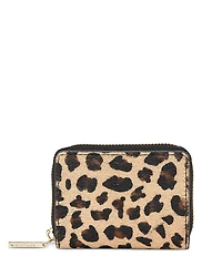 Whistles Koa Calf Hair Compact Purse