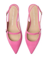 Women's Emilia Pointed Toe Slingback Mary Jane Shoes
