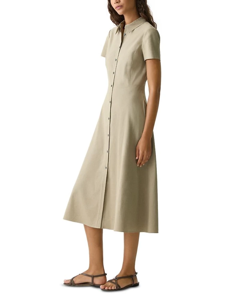 Midi Shirtdress