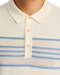 Camel L-Jiuseppe Knit Polo Shirt