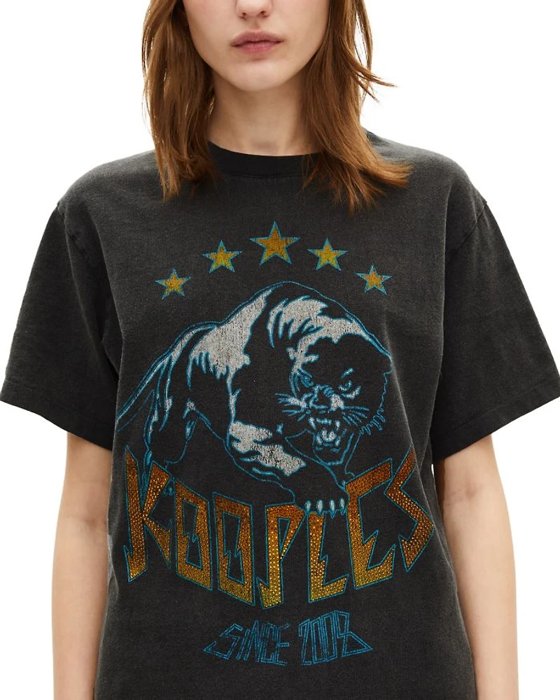 Rhinestone Graphic Tee