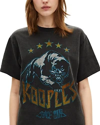Rhinestone Graphic Tee