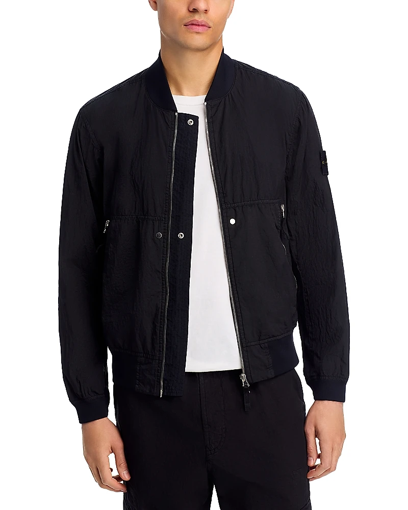 Stone Island Capospalla Regular Fit Bomber Jacket
