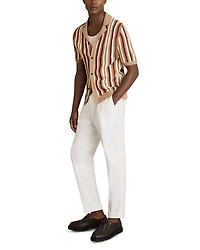 Carrington Crochet Camp Shirt