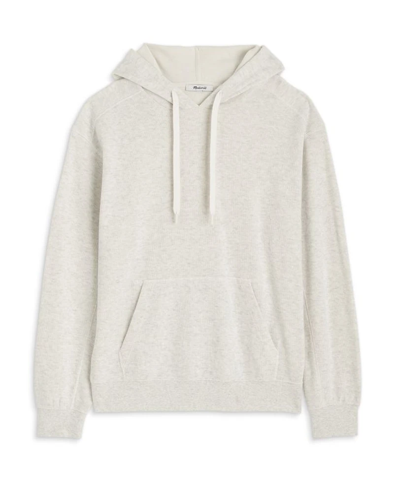 French Rib Knit Regular Fit Hoodie