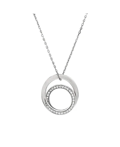 Pre-Owned Cartier Etincelle de Cartier Pendant Necklace 18K White Gold with Diamonds