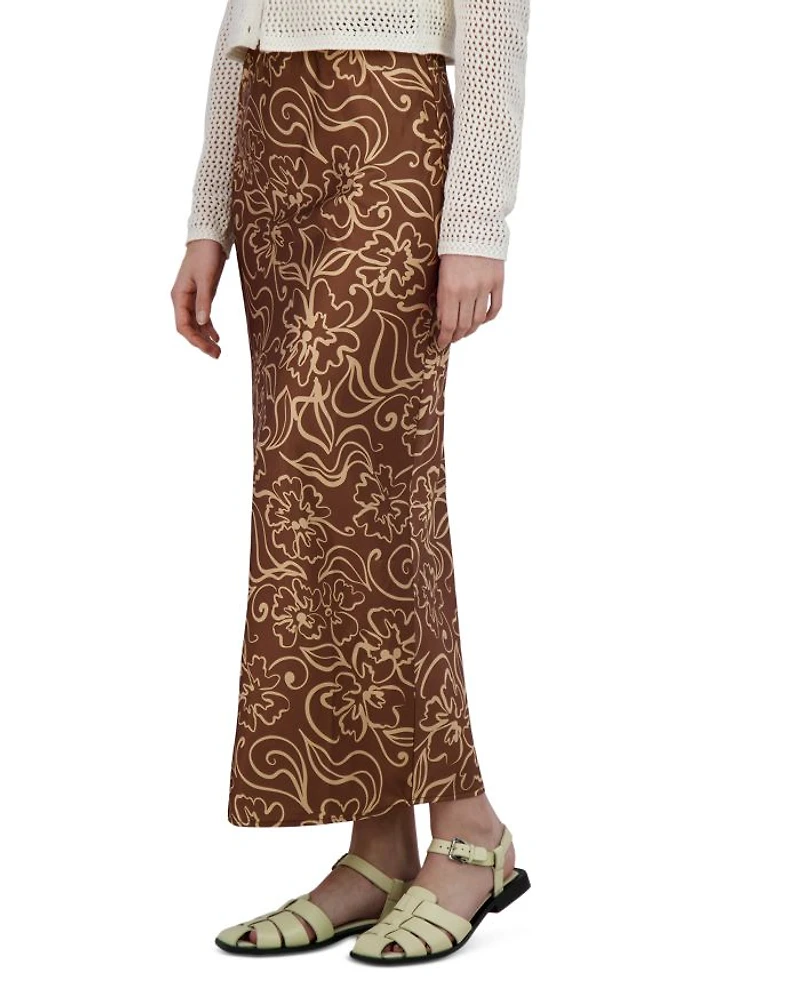 Satin Slip Skirt