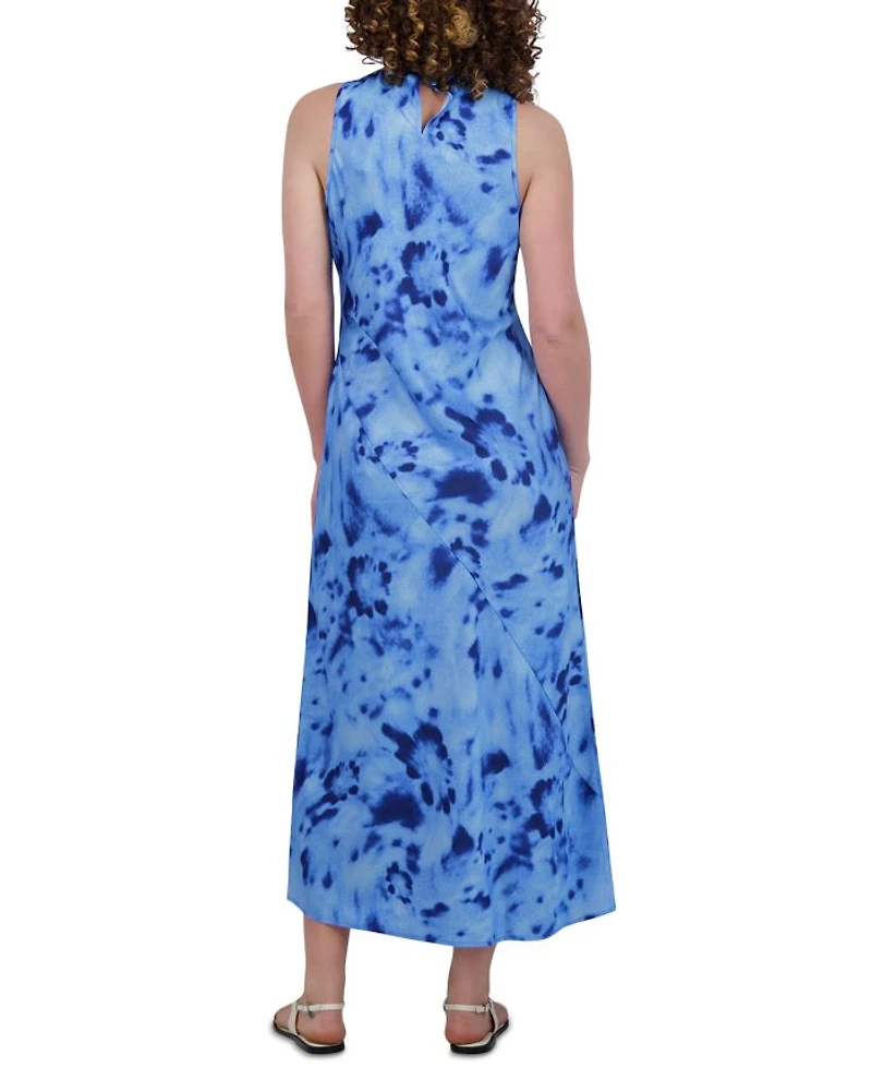 Satin Column Dress