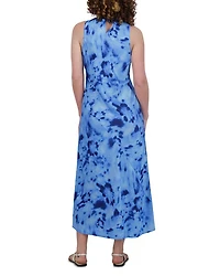 Satin Column Dress