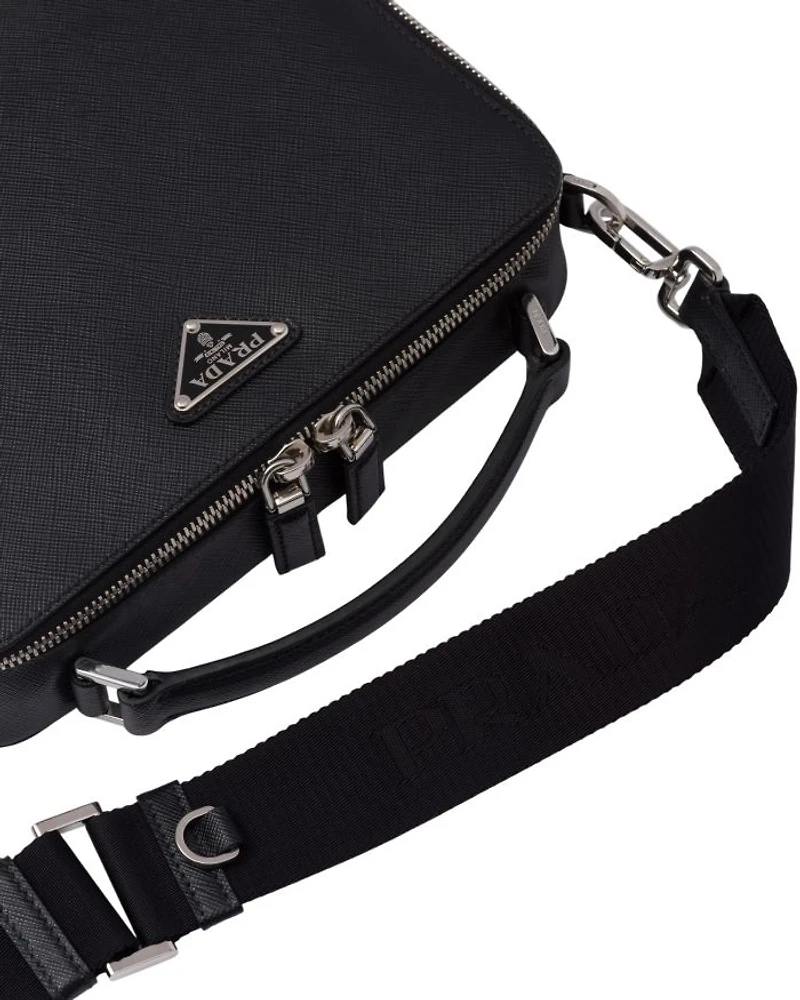 Medium  Brique Saffiano Leather Bag