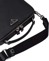 Medium  Brique Saffiano Leather Bag