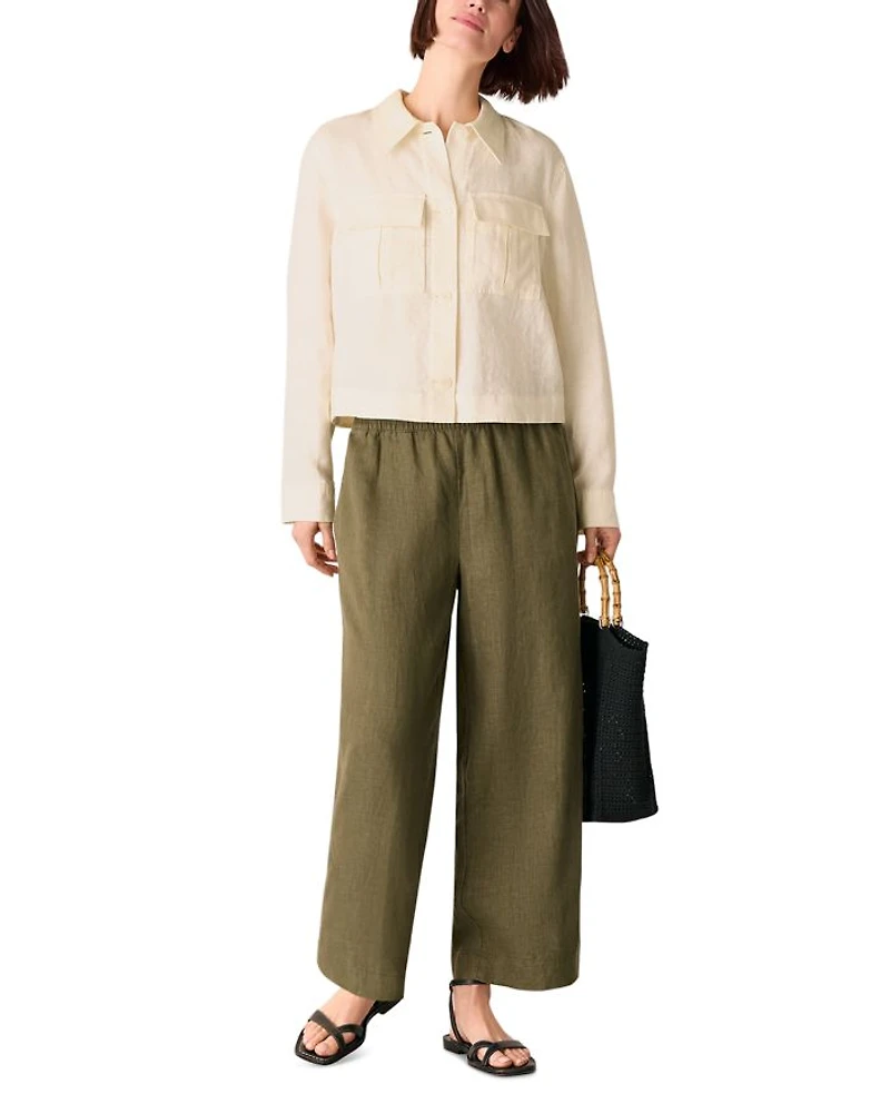 Abby Linen Casual Jacket