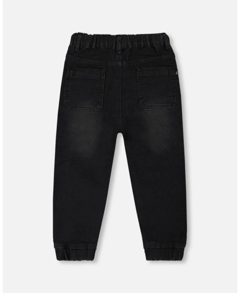 Boys' French Terry Denim Jogger Pant