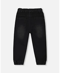 Boys' French Terry Denim Jogger Pant