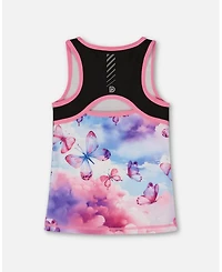 Girls' Colorblock Athletic Tank Top