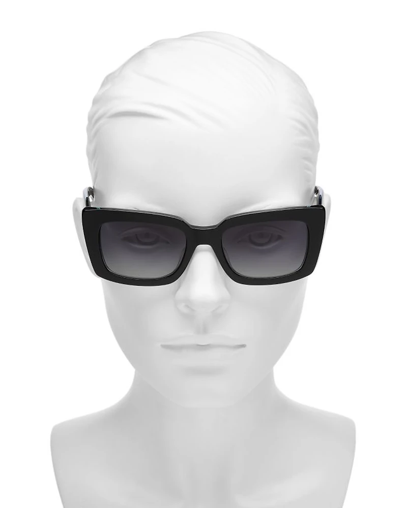 Cailin Rectangle Sunglasses, 52mm