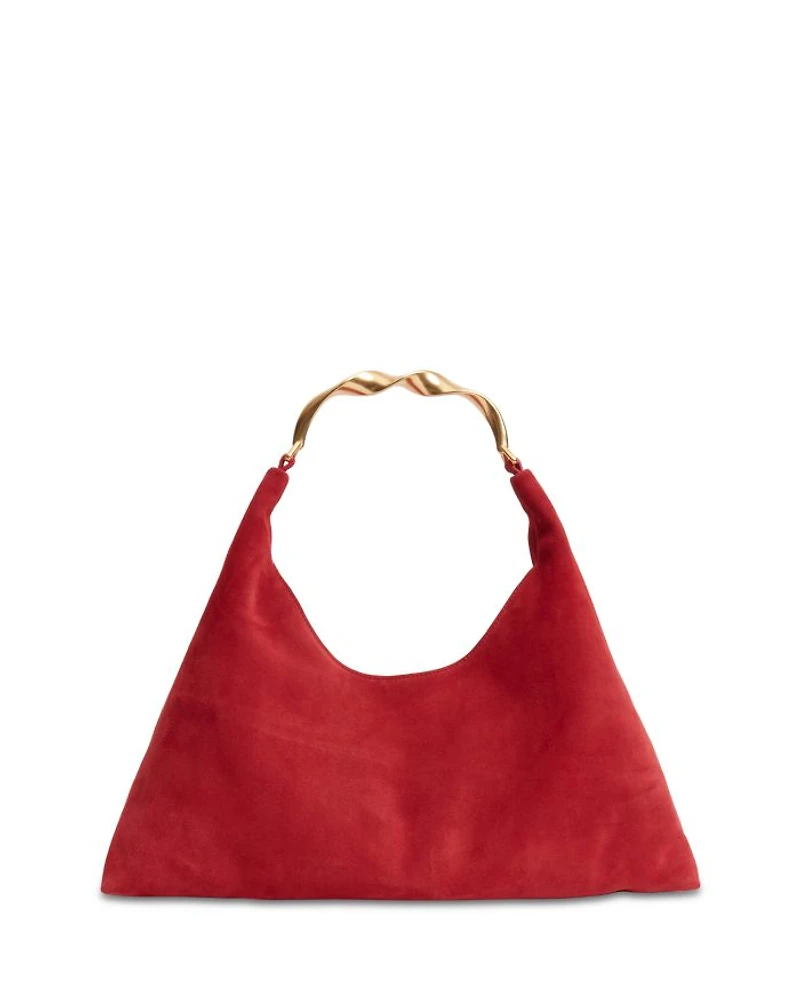 Nixi Suede Hobo Bag