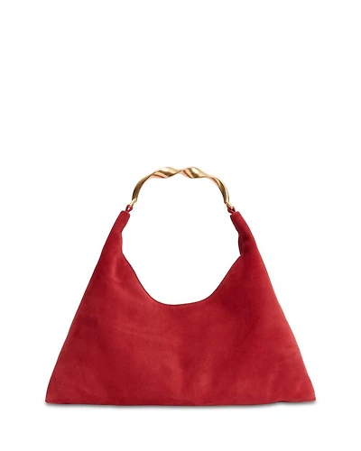 Nixi Suede Hobo Bag