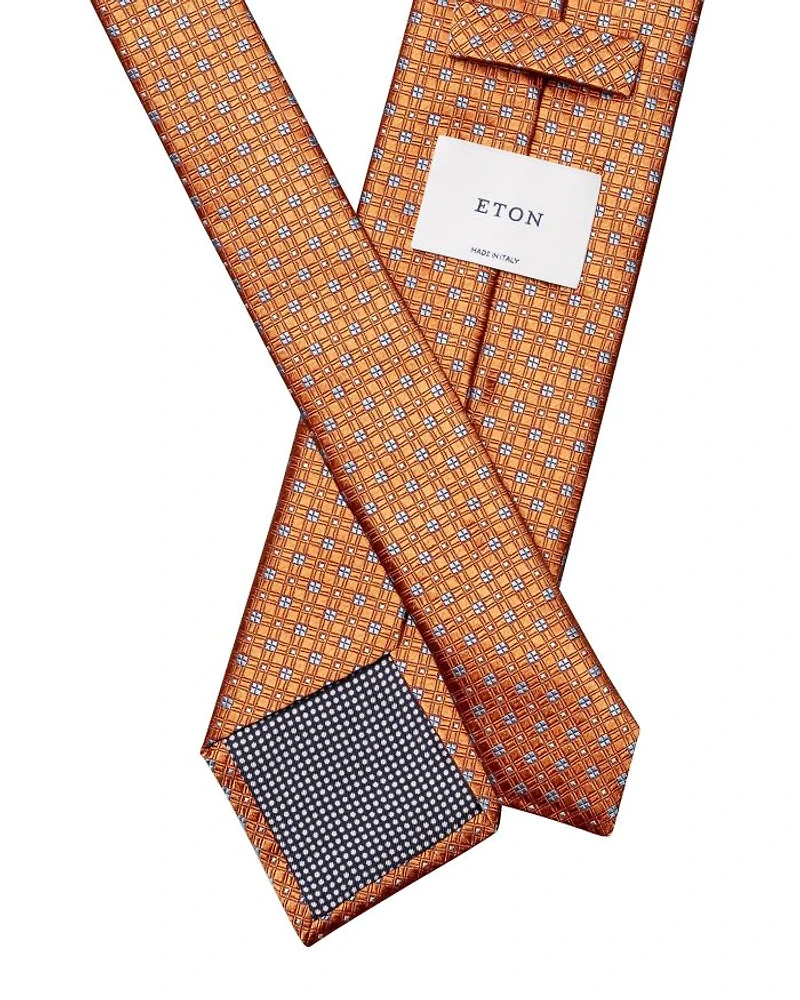 Micro Floral Silk Tie