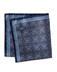Medallion Silk Pocket Square