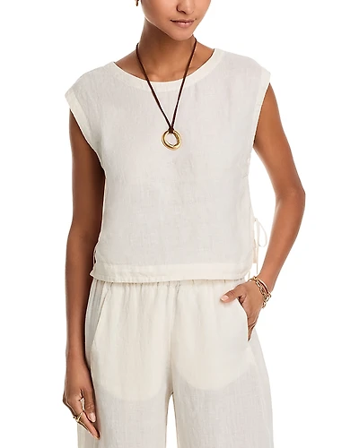 Velvet by Graham & Spencer Tavia Side Tie Top