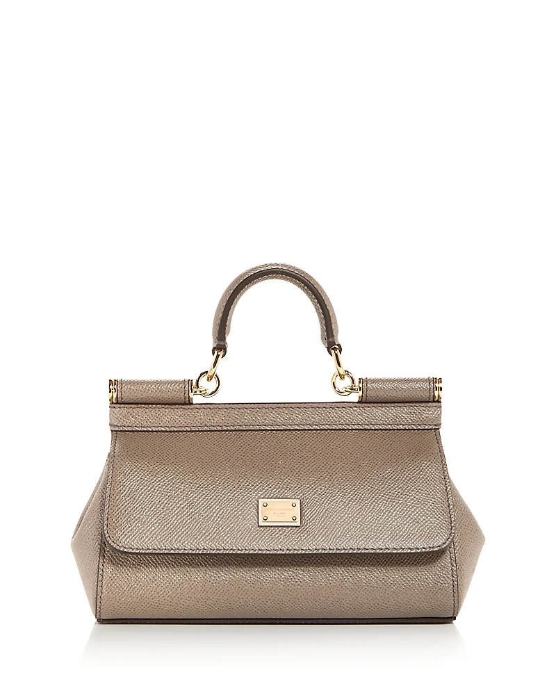 Dolce & Gabbana Leather Top Handle Bag