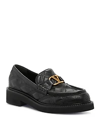 Valentino Garavani Women's VLogo Quilted Loafers